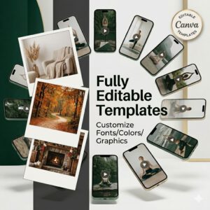 "The Ultimate Faceless Aesthetic: 100+ Wellness Reels for Effortless Content Creation."