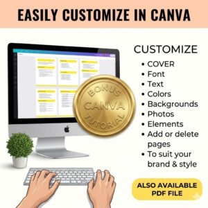 Fitness Checklist Printable with PLR Resell Rights.