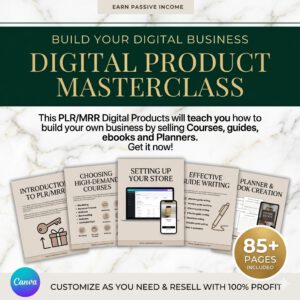 Professional 85-Page eBook Template with PLR