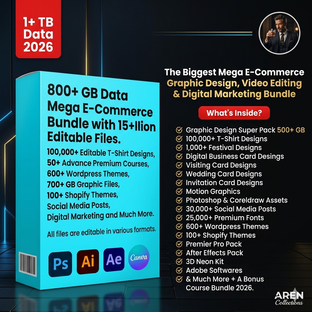 The 2026 E-Commerce Godmode: 800GB+ of Assets to Dominate Design, Video & Marketing - Image 3