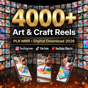 "Launch Your Art & Craft Empire: 2026 Master Bundle of 4000+ Premium Shorts for Instagram, TikTok & YouTube!"
