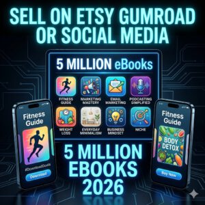 The 2026 Passive Income Goldmine: Access 5 Million Resellable eBooks & Keep 100% Profits