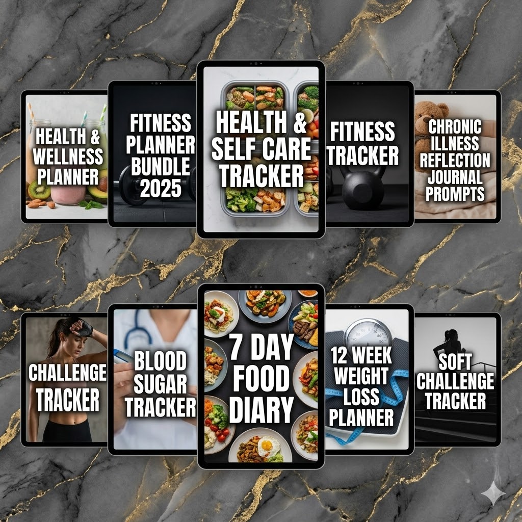 The Ultimate 20+ Fitness Planners PLR/MRR Mega Bundle - Image 3