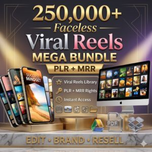 Ultimate 250,000+ Faceless Viral Reels Mega Bundle (2026 Edition)