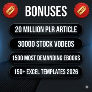 "The 2 Million+ Digital Treasure: 1M E-Books & 1M PLR Articles with Full Reseller Rights!"