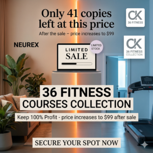 36 Fitness Courses Collection with PLR & MRR Rights