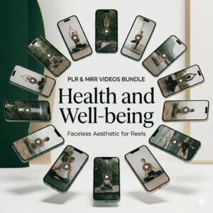 "The Ultimate Faceless Aesthetic: 100+ Wellness Reels for Effortless Content Creation."