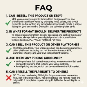 Fitness Checklist Printable with PLR Resell Rights.