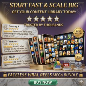 Ultimate 250,000+ Faceless Viral Reels Mega Bundle (2026 Edition)