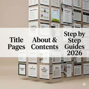 The 150-Page Canva eBook Master-Template: Create, Launch & Sell Your Professional Course Today