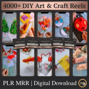"Launch Your Art & Craft Empire: 2026 Master Bundle of 4000+ Premium Shorts for Instagram, TikTok & YouTube!"