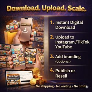 "Launch Your Art & Craft Empire: 2026 Master Bundle of 4000+ Premium Shorts for Instagram, TikTok & YouTube!"