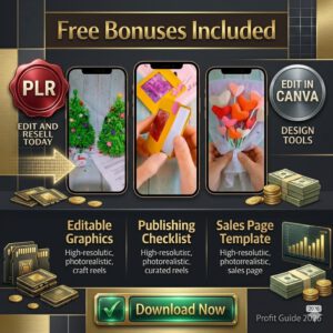 "Make Money Online Masterclass: 111-Page Canva Editable Ebook with Full Resell Rights for Passive Income Success!"