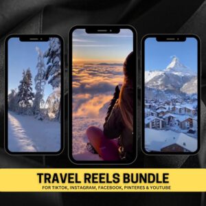 "Ultimate 600+ Faceless Travel Video Bundle: High-Quality Global Destinations for Reels, TikTok & Shorts (100% Profit MRR + PLR)!"