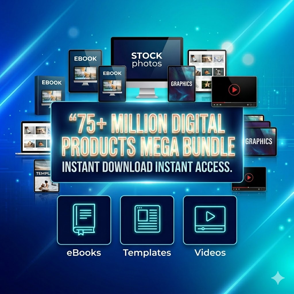 "75M+ Digital Products Mega Bundle (2026 Edition): The World’s Largest PLR & MRR Collection – Instant Download!" - Image 4