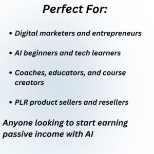 ChatGPT The Beginner's Guide: Learn How to Use AI Like a Pro PLR & MRR Digital Download eBook – Ready to Resell!