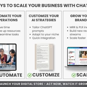 Master AI Marketing: Leverage ChatGPT to Automate Growth and Boost Sales (100% MRR & PLR Rights)