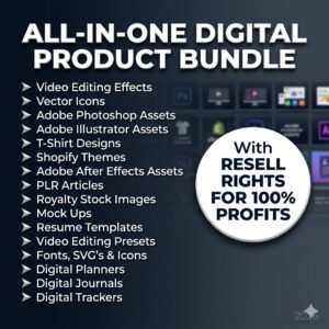 "75M+ Digital Products Mega Bundle (2026 Edition): The World’s Largest PLR & MRR Collection – Instant Download!"