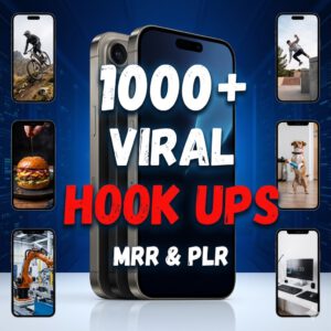 "Ultimate 1000+ Hook Video Vault: High-Conversion Viral Assets for Faceless Channels – Resell & Keep 100% of the Profit!"