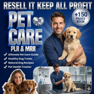 Pet Care Planner Bundle | PLR MRR (Digital Download)