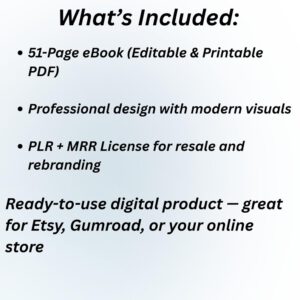 ChatGPT The Beginner's Guide: Learn How to Use AI Like a Pro PLR & MRR Digital Download eBook – Ready to Resell!