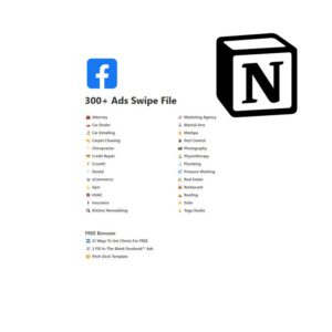 The Ultimate 300+ SMMA & Business Notion Templates Bundle [PLR/MRR]