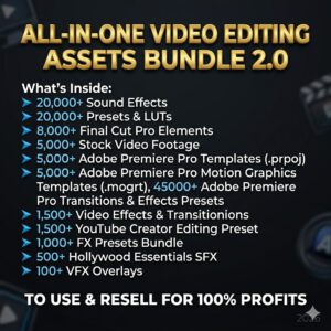 "75M+ Digital Products Mega Bundle (2026 Edition): The World’s Largest PLR & MRR Collection – Instant Download!"