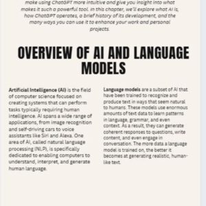 ChatGPT The Beginner's Guide: Learn How to Use AI Like a Pro PLR & MRR Digital Download eBook – Ready to Resell!